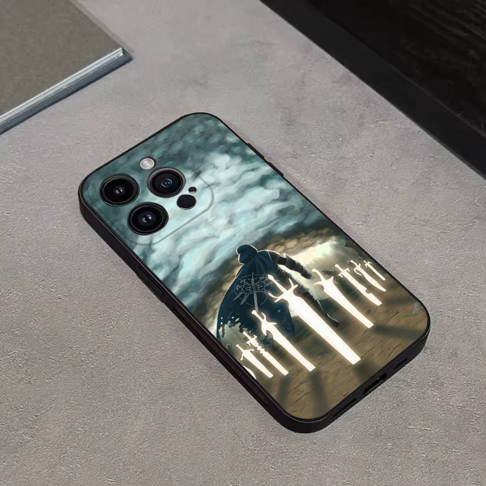 Чехол для телефона 'Архив Буресвета' Рыцари K Для iPhone 17,16,15,14,13,12,11,Pro,Max,Plus,E,SE4,Air,Mini Черный Точное совпадение отверстий