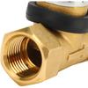 1/2 Angle Valve, Water Shut Off Valve Copper Leakage Proof Concealed Installation Water Stop Valve for Kitchen Bathroom for faucets, showerheads,