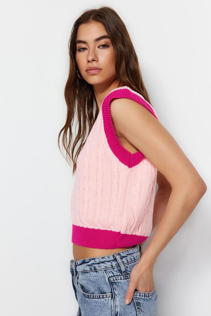 Women's Elegance Style Sweater Stone Crop Hair Knitted Knitwear Sweater