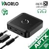 aptX Adaptive/LL/HD 2-in-1 Bluetooth Audio Transmitter Receiver 24Bit 96Khz 3.5MM AUX HIFI Music Wireless Adapter For TV PC Car