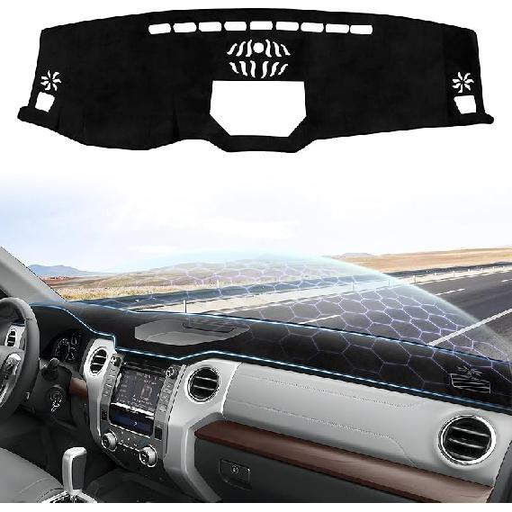 Накладка на приборную панель для Ford Edge 2015-2025, коврик для приборной панели, для аксессуаров Edge, солнцезащитный козырек, нескользящая сетчатая защита, без бликов