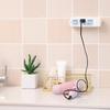 Socket Bracke Hanging Wall Sticker Socket Holder Punch 