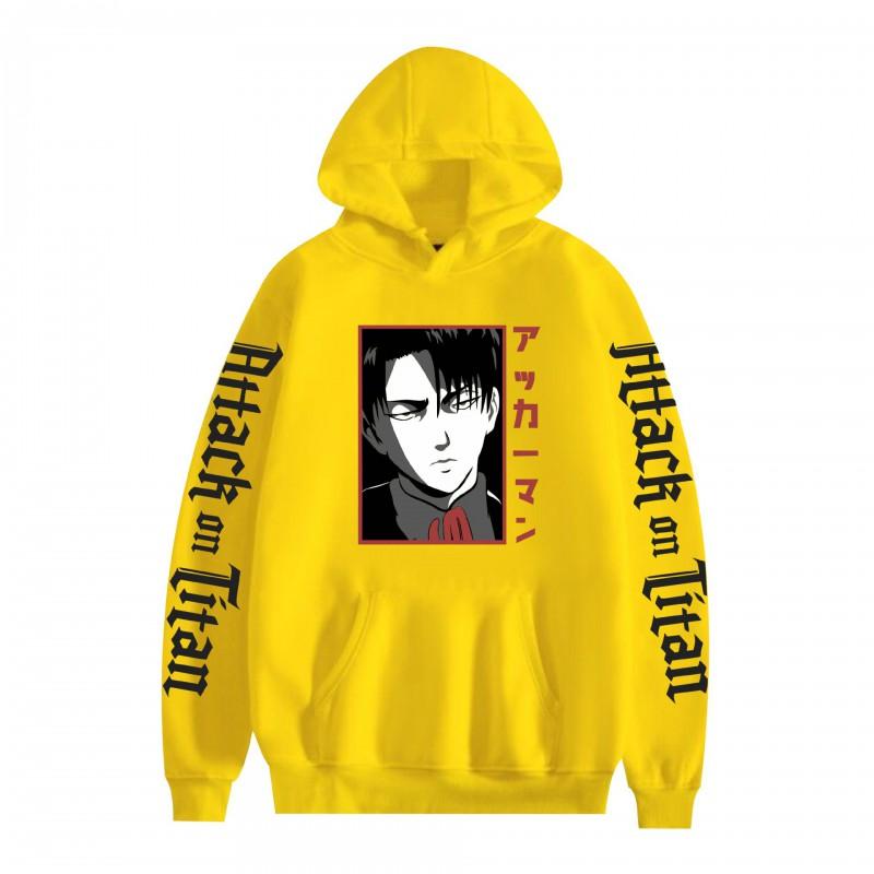 Attack On Titan Anime Hoodie Loose Fit Pullover Sweatshirt Teens