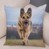Домашнее животное овчарка декоративная наволочка для офиса гостиная автомобиль украшения дома наволочка