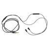 OFC Headphone O Cord Replacement O Cable with Volume Control and Mic Function for IE 8 IE 80
