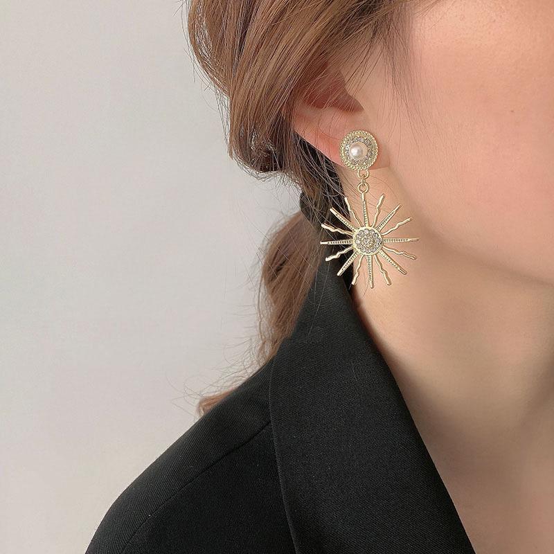 Роскошные клипсы-серьги с весенним жемчугом - Элегантные серьги с бусинами для непроколотых ушей