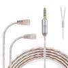 Okcsc JBX Recable Cable 2Pin IE Dedicated IE Series Cable Наушники Cable IE Pin 4 Core Для OFC SENNHEISER Совместим с IE80S/IE80/IE8 и т.д.. 4.4mm