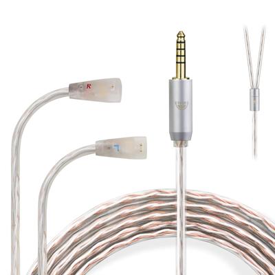 Okcsc JBX Recable Cable 2Pin IE Dedicated IE Series Cable Наушники Cable IE Pin 4 Core Для OFC SENNHEISER Совместим с IE80S/IE80/IE8 и т.д.. 4.4mm