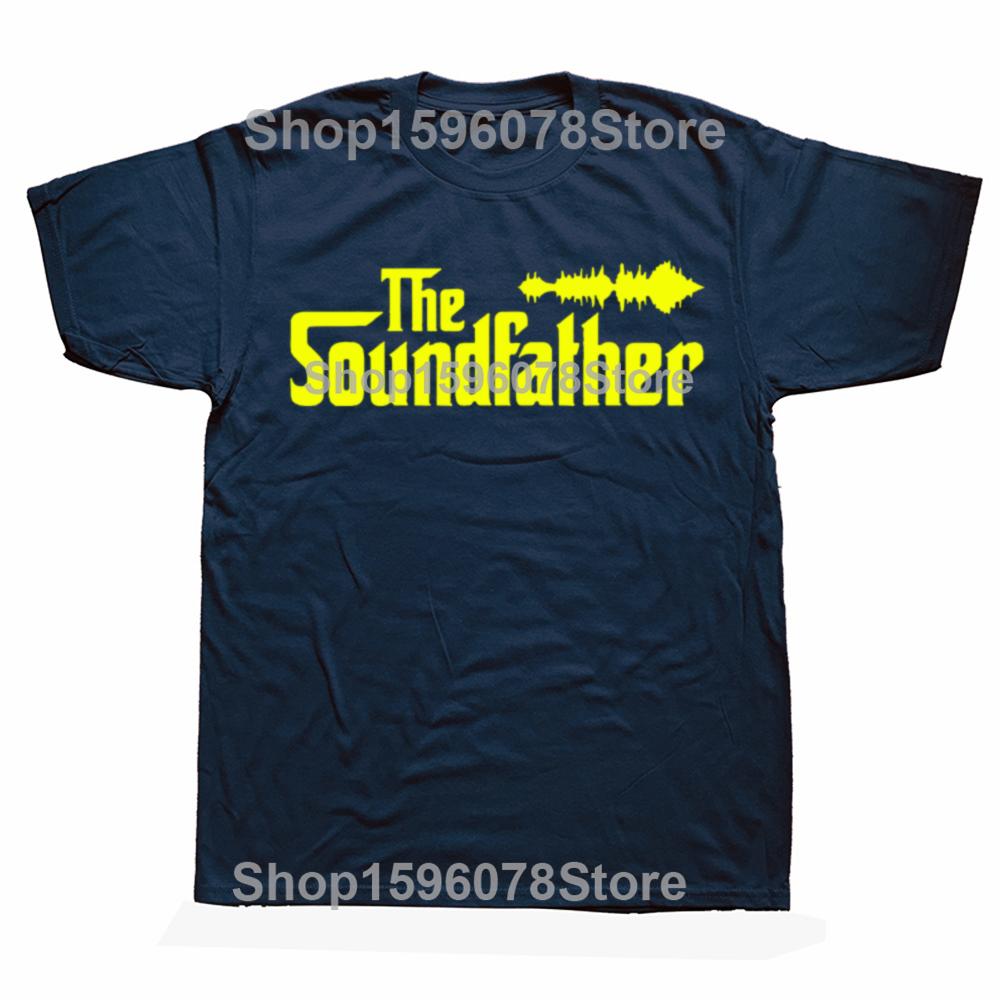 Новое поступление The Sound Father Аудиоинженер Звукорежиссер Футболка Повседневная Мода Свободная Хип-Хоп Унисекс Футболка Летние Женские Футболки