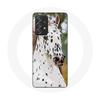 Чехол - Аппалуза - Samsung Galaxy A52 - Гибкий - Защита - Белая лошадь