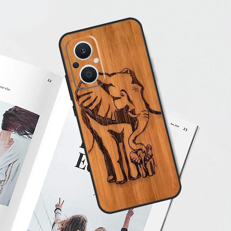 Чехол с принтом черепа из бамбукового дерева для OPPO Reno 8T 4Z 5Z 4 5 6 7 8 Lite 10 Pro OPPO Find X6 Pro X2 X5 Lite X3 Neo