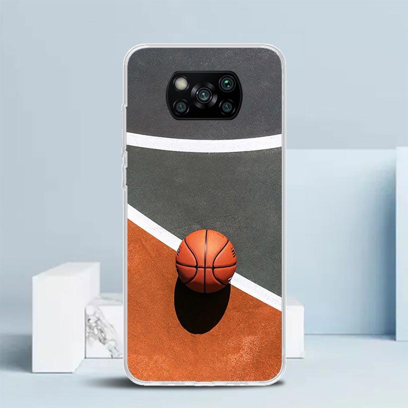 Basketball Basket Play Phone Case For Xiaomi Poco F7 Ultra X5 X6 X7 Pro M7 Redmi 15C 15 13C 13 12C 12 10C 10 10A 9 9C 9A 9T Cove