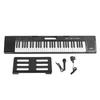 Piano Keyboard 61 Keys Electric Handheld Portable 200 Sounds 200 Rhythms 60 Demonstration Songs for