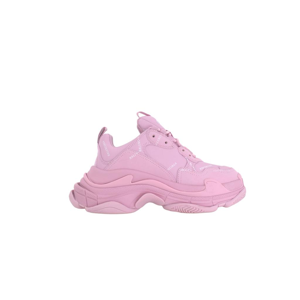 Balenciaga Кроссовки Triple S 'Allover Logo Pink' Женские 524039W2FA15090