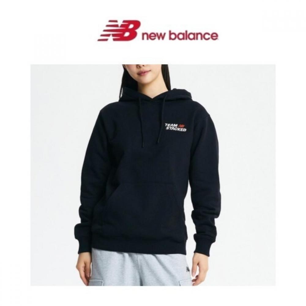 New Balance Half Club Uni Team Stacked Brushed Hoodie Nbn0d42923 1