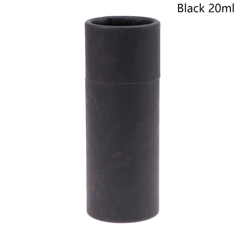 Круглая картонная подарочная коробка Упаковка для флаконов косметических эфирных масел Упаковка для помады Упаковка для духов Коробки из крафт-бумаги