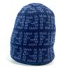 FENDI FXQ798 beanie hat knit hat knit cap Zucca logo  Knit hat Cashmere Navy
