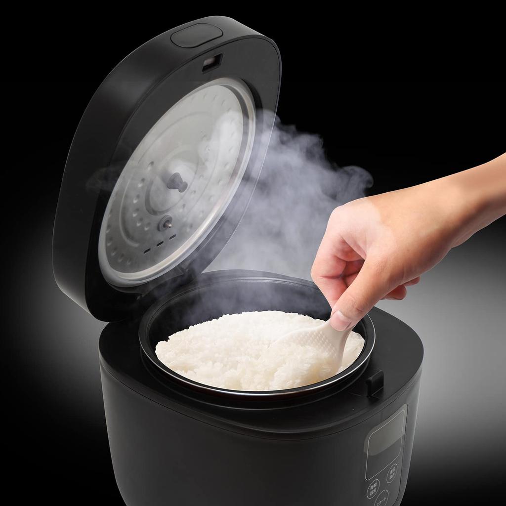 Многофункциональная рисоварка ROOMMATE на 4 чашки, Gourmet Cooker, черная RM-200H-BK