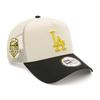 New Era 9FORTY A-Frame Trucker 14693371 (LA Stone/Black)New Era Mesh Cap 9FORTY A-FRAME MLB ONSPOTZ Exclusive Side Patch 2-Tone Under Visor