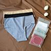 High Quality Comfort Large Size Panties Cotton Mid-high Waist European Women's Panties Breathable Cotton Female Cute Solid Color Underpants
