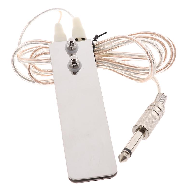 Stainless Steel Tattoo Foot Switch Pedal With Threadtattoo Machine Accessories