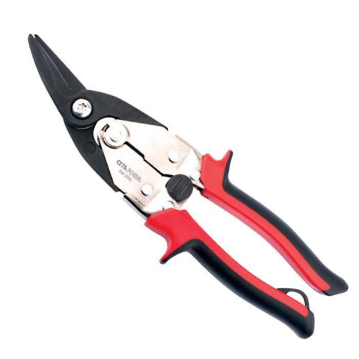 Cisaille à tôle type aviation, coupe à gauche, L. 250mm