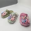 Children's Hole Shoes Outer Wear Summer New Indoor Cartoon Butterfly Girls Boys Baby Bag Head Cool Slippers