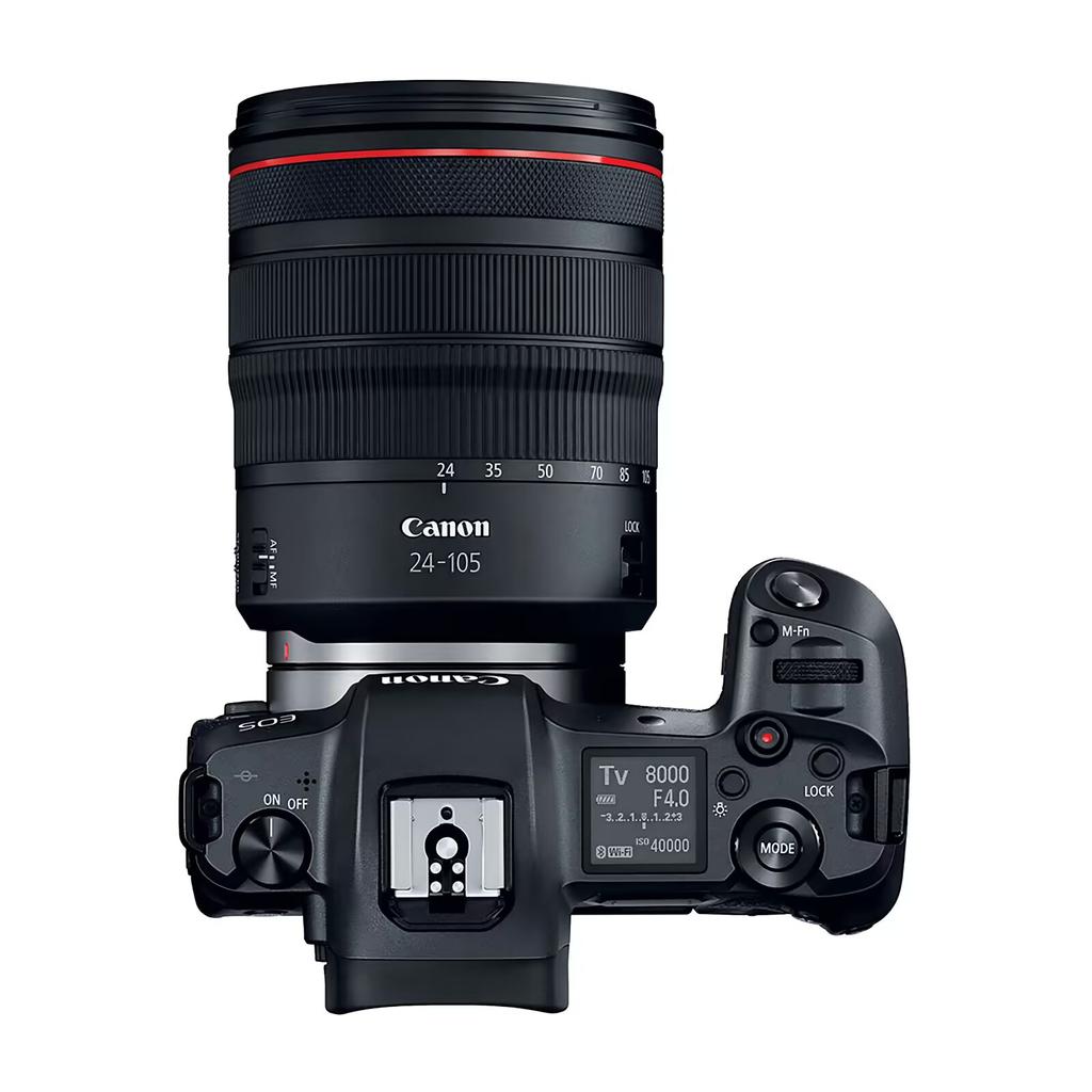 Canon Полнокадровая беззеркальная камера EOS R + зум-объектив RF 24-105mm f/4 L IS USM