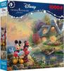 Ceaco Mickey and Minnie Sweetheart Cove 1000 Piece Puzzle