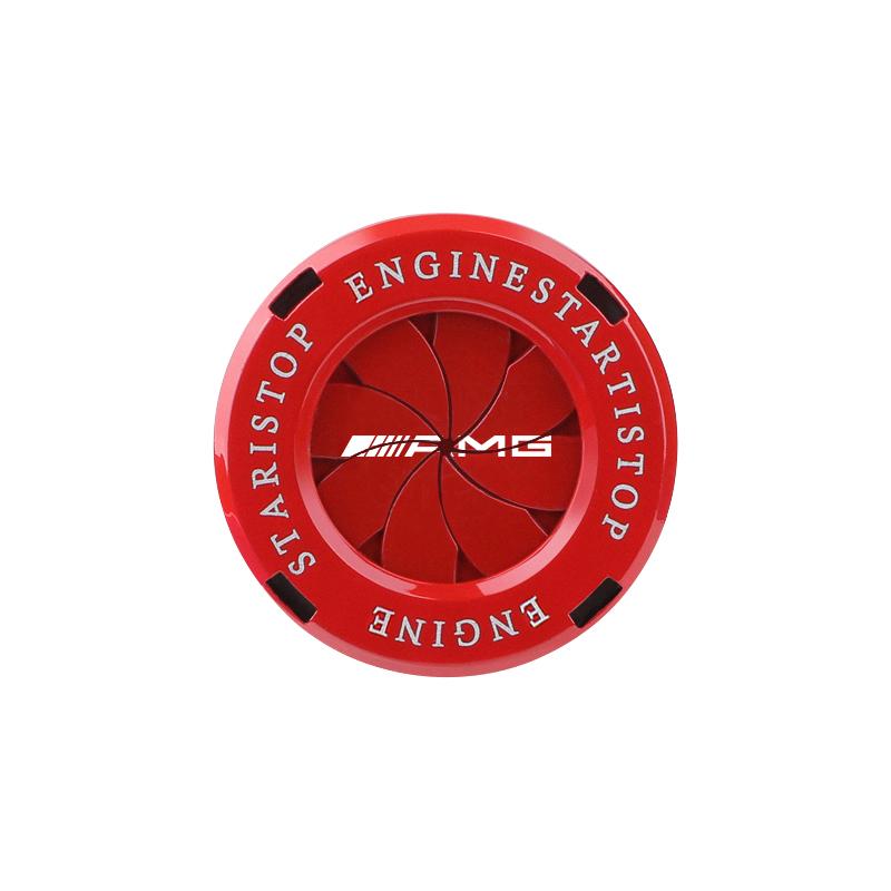 Car Engine Start Button Cover Lgnition Switch Decorative Cap For Mercedes Benz AMG GLC W203 W206 W220 W205 W211 W212 W201 W210 XV7
