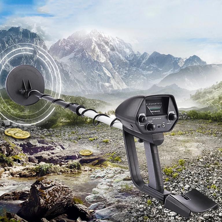 Metal detector gold silver coins treasures waterproof