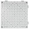 VEVOR Modular Interlocking Cushion, 50 Pack 30 x 30 cm Splicing Drainage Mats, Soft PVC Interlocking Drainage Floor Tiles