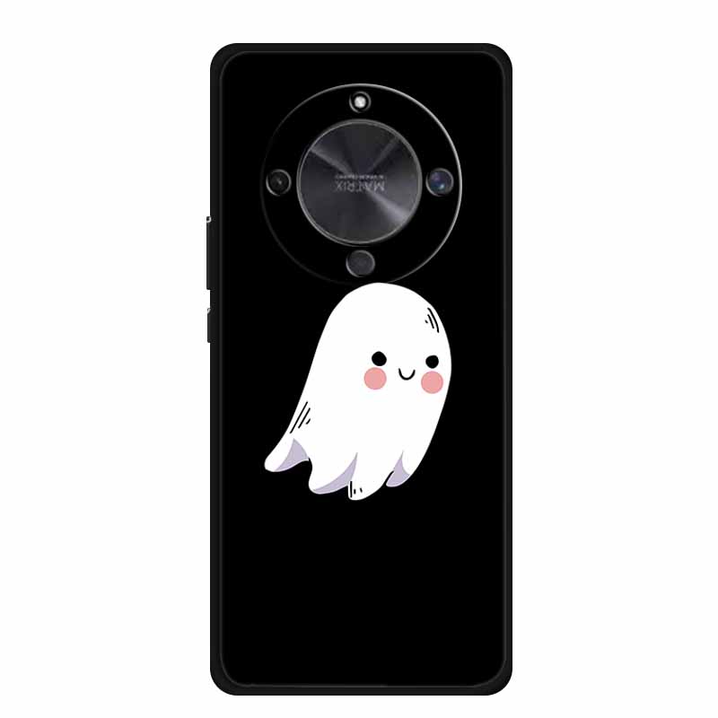 Coque For Honor X70 5G Case Cartoon Cat Funda Black Silicone Soft Back Cover For Honor X70 2025 Phone Case Cover X 70 HonorX70