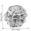 Transparent Glass Ball Vase Zen-Inspired Design Hydroponic Flower Vase  Flower Arrangement