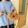 Плюшевый рюкзак Capybara Capybara Plush Backpack Большая вместимость Мультяшная сумка на плечо Детский подарок на день рождения