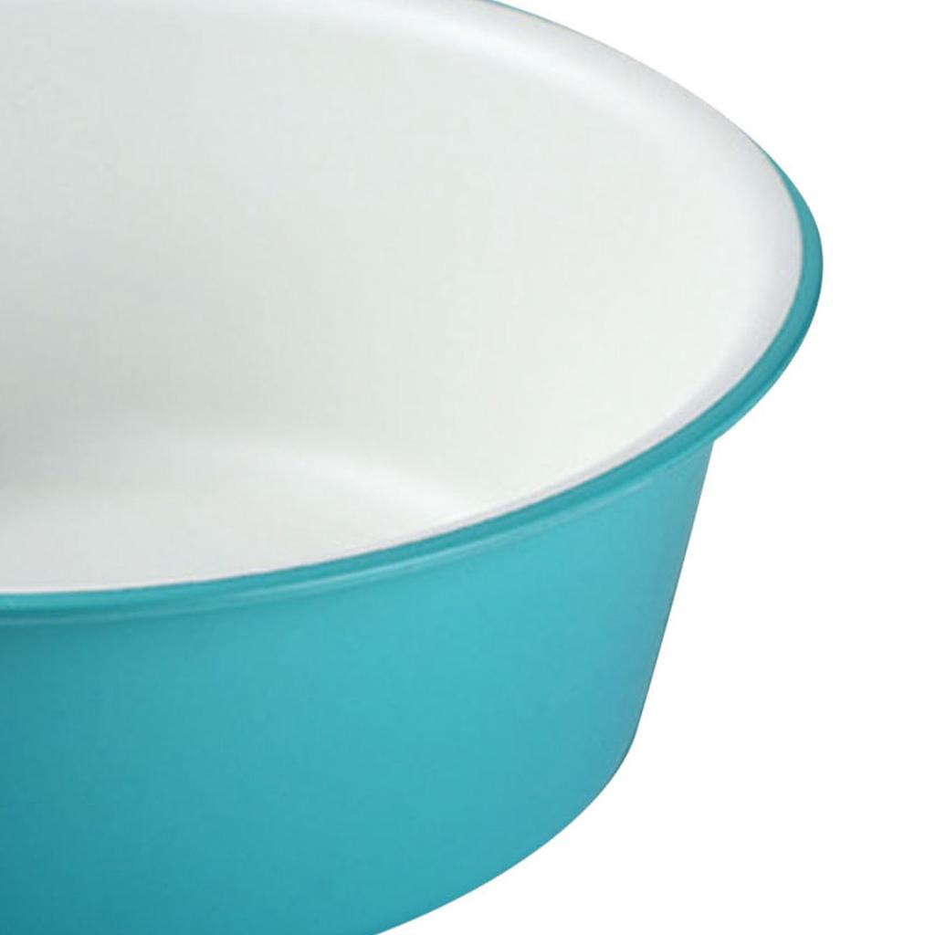 Раковина пластиковая утолщенная многоцелевая ванна для умывания лица стирки одежды ног белого цвета