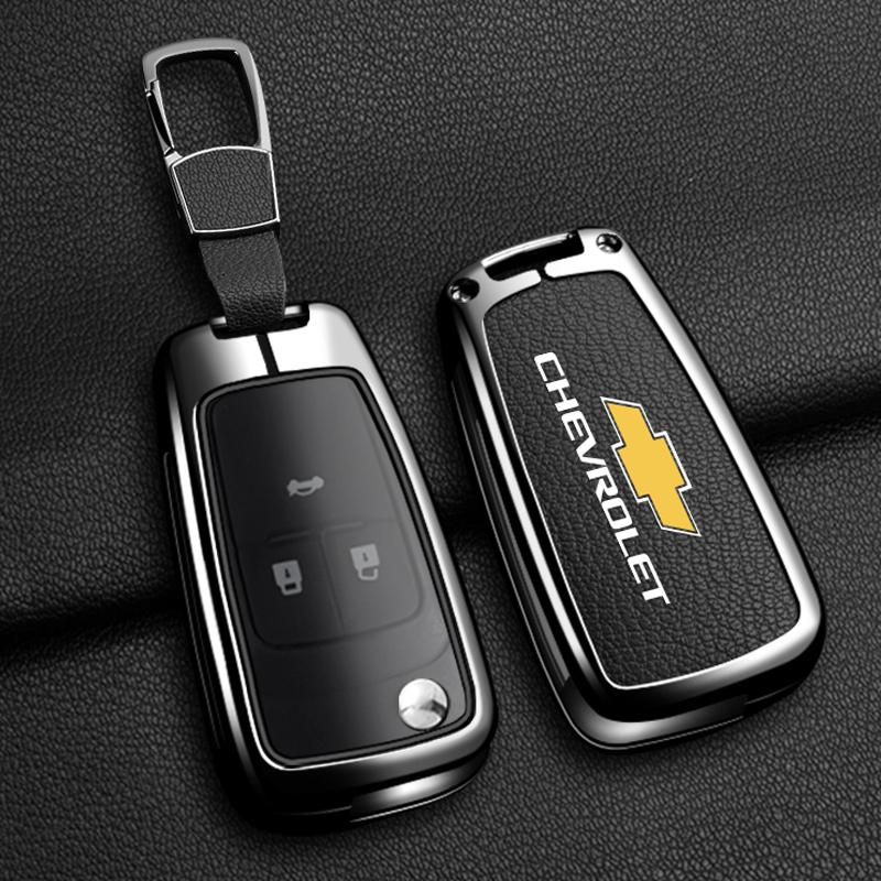 Для Chevrolet Onix Equino Orlando Cruze Spark Sonic Camaro Volt Bolt Trax Malibu Blazer Traverse Seeker Алюминиевый Чехол-Крышка для Автомобильного Ключа