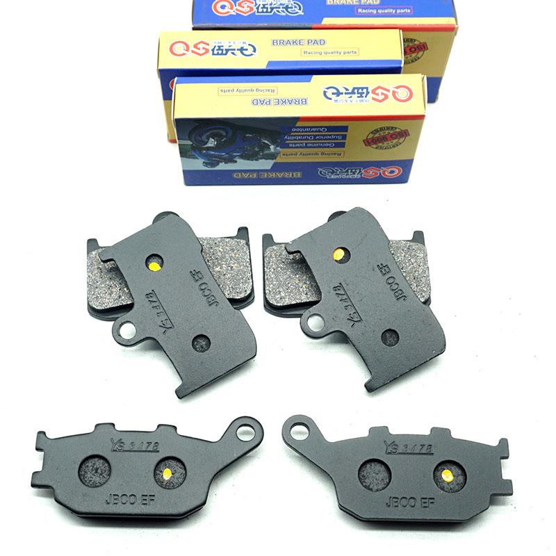 Motorcycle Front Rear Brake Pads for SUZUKI GSX-S750 ABS 2017- GSX-S750A   GSX-S750Z 2018- GSX-S750ZA GSXS750
