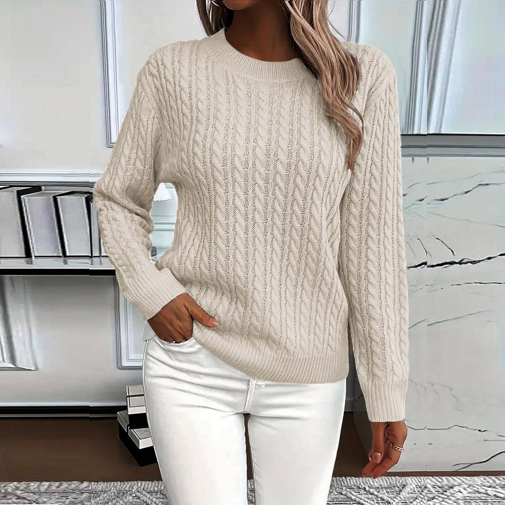 Женские свитера с длинным рукавом, осенние, мягкие, легкие, вязаные, свободные топы-свитера