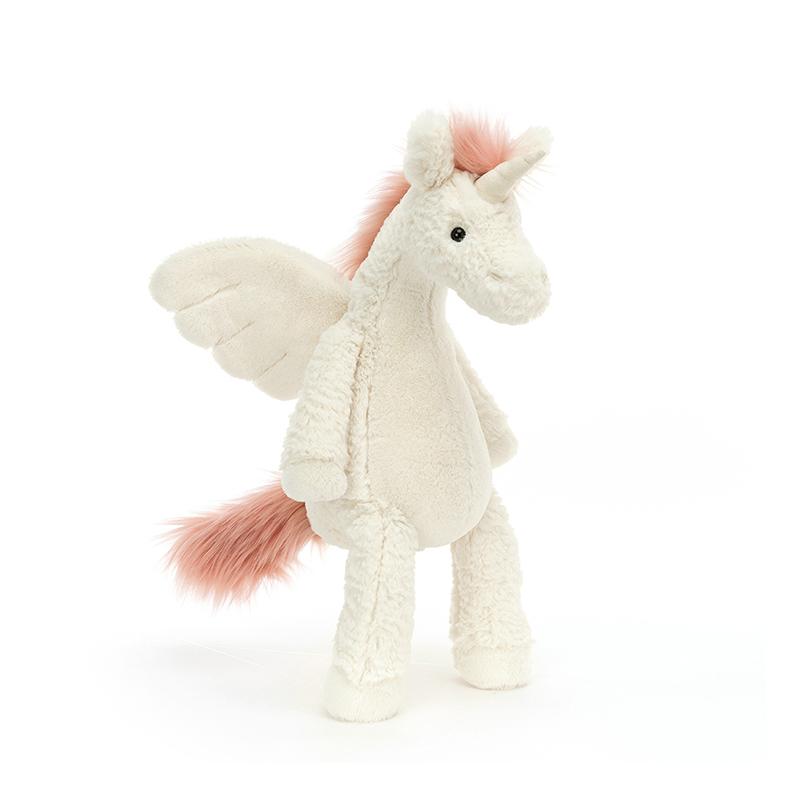 Jellycat Серия Мифические Животные Лараж Единорог Успокаивающая Кукла Плюшевая Кукла Высота 39 см