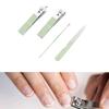 Набор для маникюра 4 шт. Набор кусачек для ногтей Кусачки для ногтей Ковырялка для ушей Набор инструментов для ногтей Пилка для ногтей Наборы для педикюра Кусачки для ногтей