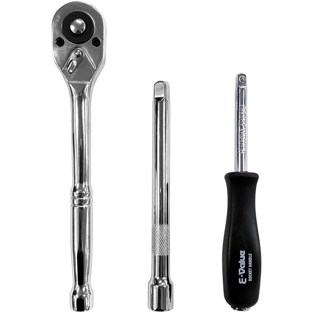 Набор торцевых ключей 35 предметов Угол привода E-Value 6.35 9.5 мм ESR-2335M