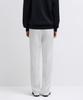 MUSINSA STANDARD Semi-Wide Hidden Banding Slacks [White]