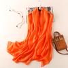 Лен Шелк Женский Шарф Конфетного Цвета Для Весны Кондиционер Полотенце Мусульманский Хиджаб Мода Женский Шаль Буфандас Мусульманский Хиджаб