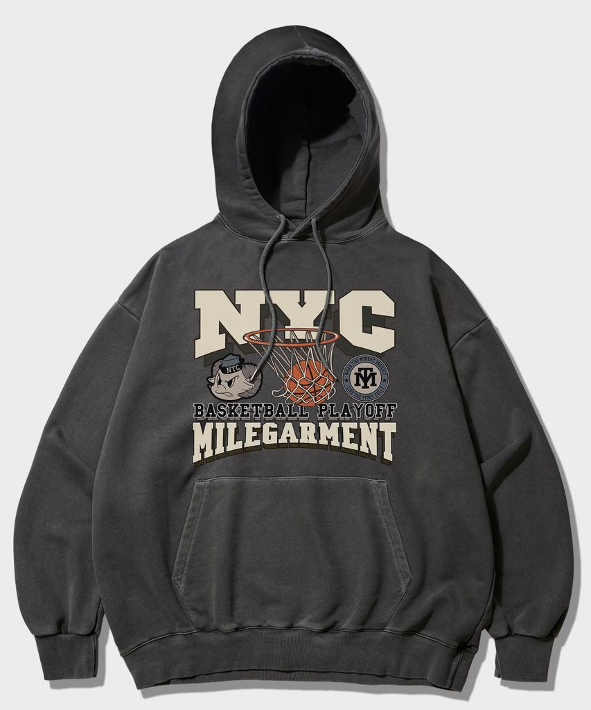 Худи Nyc Milegarment [Пигментный темно-серый]