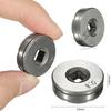 Line Wire Feed Roller Stainless Steel V Groove 0.023"-0.030" Godet Wheel