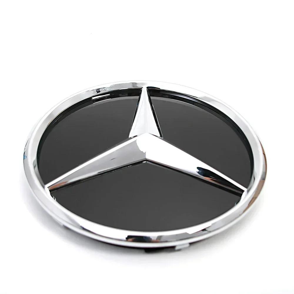 Автомобильная наклейка Для Mercedes Benz Для Mercedes Benz W176 A180 A200 A250 Передняя решетка Звезда Логотип 3D Зеркальный значок Со светодиодной подсветкой Ch