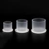 500 Pcs Disposable Tattoo Ink Cups Plastic Tattoo Ink Holder Small Tattoo Ink Cup with Ring Base for Tattoo Artists Studios