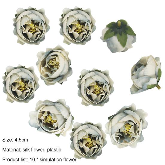 Красивая головка искусственного цветка, долговечная, легкая, без обрезки