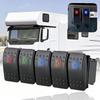 DPST Boat Rocker Switch 12V 20A Waterproof Rocker Switch Lamp Toggle Switch Button  For Truck